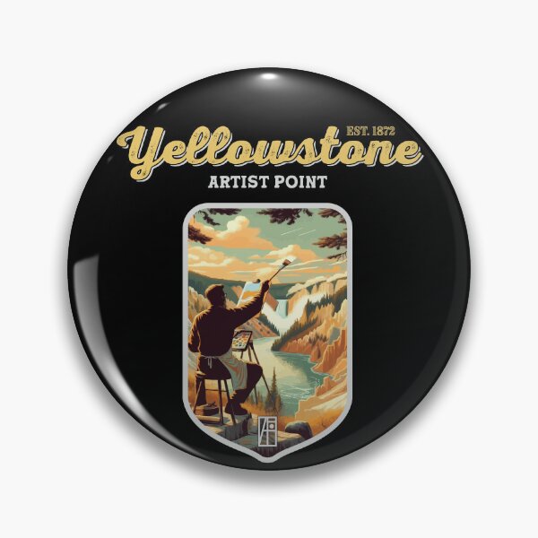 Item preview, USA - NATIONAL PARK - YELLOWSTONE - Yellowstone Artists Point -21 designed and sold by ArtProjectShop.