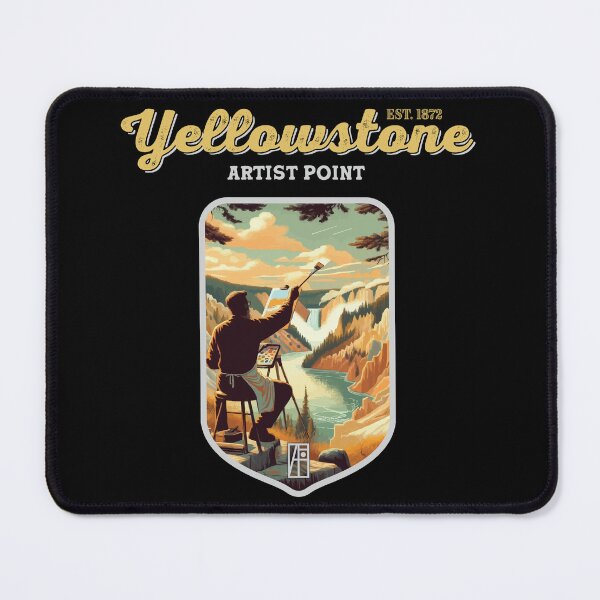 Item preview, USA - NATIONAL PARK - YELLOWSTONE - Yellowstone Artists Point -21 designed and sold by ArtProjectShop.