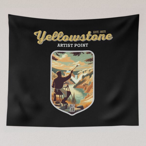 Item preview, USA - NATIONAL PARK - YELLOWSTONE - Yellowstone Artists Point -21 designed and sold by ArtProjectShop.