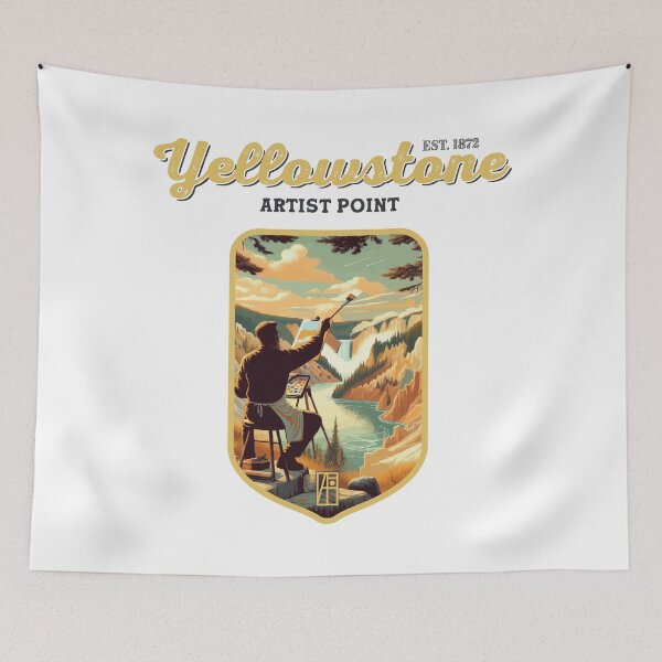 Item preview, USA - NATIONAL PARK - YELLOWSTONE - Yellowstone Artists Point -22 designed and sold by ArtProjectShop.