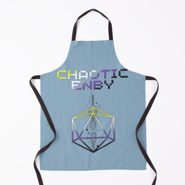 Item preview, Chaotic Nonbinary Pride Flag Colors, Enby D20, Enby D&D  designed and sold by Travelslightly.