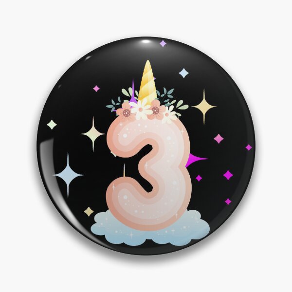 Item preview, Baby Happy Third Birthday T-shirts, Hoodies, Stickers, Mugs designed and sold by Kaidynz.