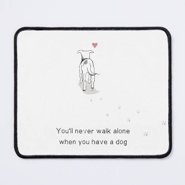 Item preview, Nunca caminarás solo cuando tengas un perro designed and sold by Maddy Bennett.