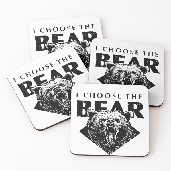 Item preview, I Choose the Bear designed and sold by SGintherArt.