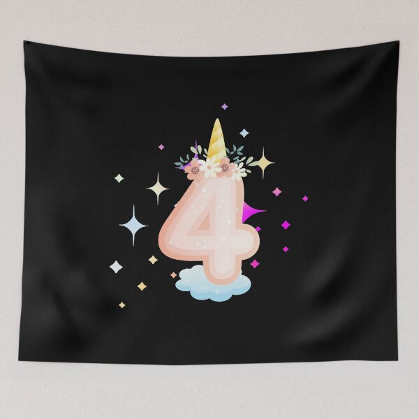 Item preview, Baby Happy Fourth Birthday T-shirts, Hoodies, Stickers, Mugs designed and sold by Kaidynz.
