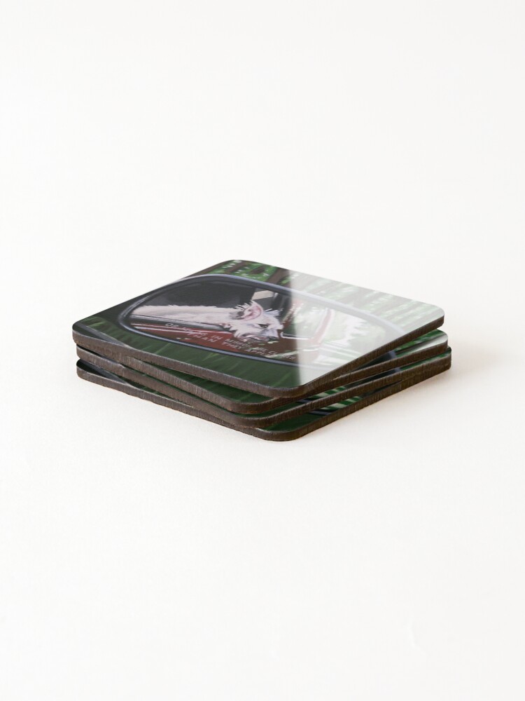 Thumbnail 4 of 5, Coasters (Set of 4), Car Ride designed and sold by stuthepainter.