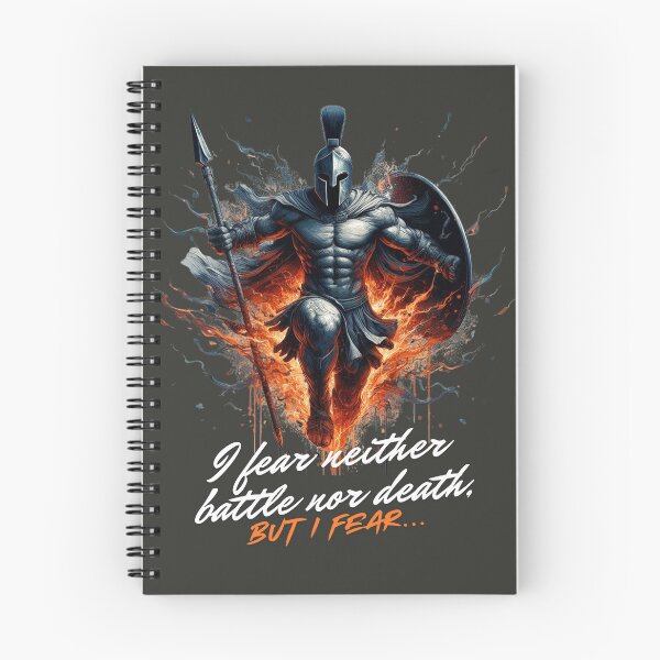Item preview, Spartan Warrior - I fear neither battle nor death, but i fear... designed and sold by PosiPrints.