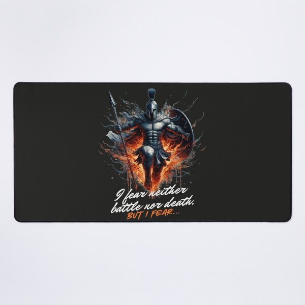 Item preview, Spartan Warrior - I fear neither battle nor death, but i fear... designed and sold by PosiPrints.