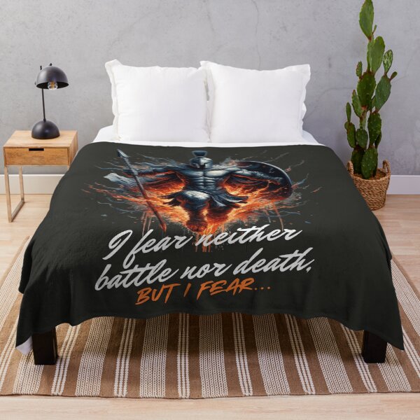 Item preview, Spartan Warrior - I fear neither battle nor death, but i fear... designed and sold by PosiPrints.
