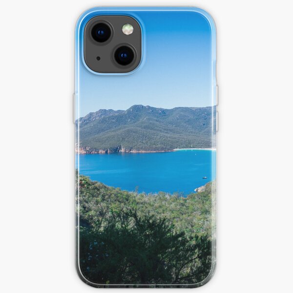 Wineglass Bay, Freycinet National Park, Tasmania iPhone Soft Case
