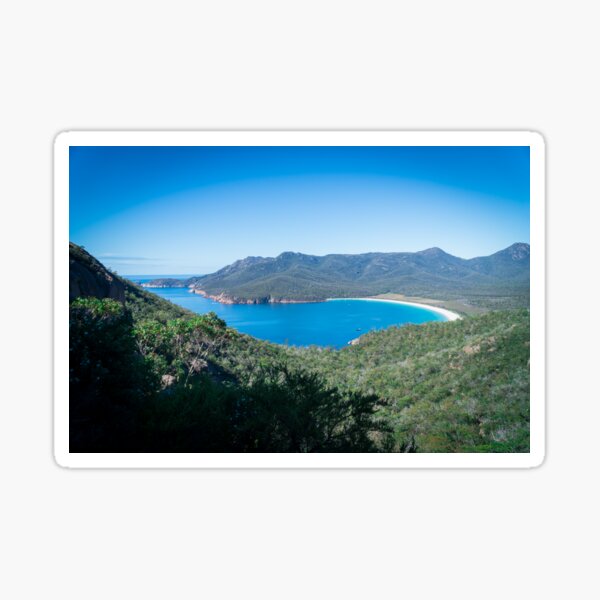 Wineglass Bay, Freycinet National Park, Tasmania Sticker
