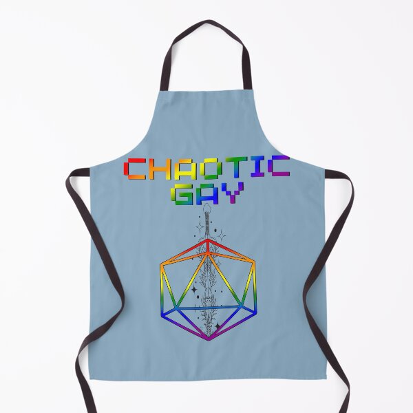 Item preview, Chaotic Gay Rainbow Pride Flag Colors, Rainbow D20, Rainbow D&D designed and sold by Travelslightly.
