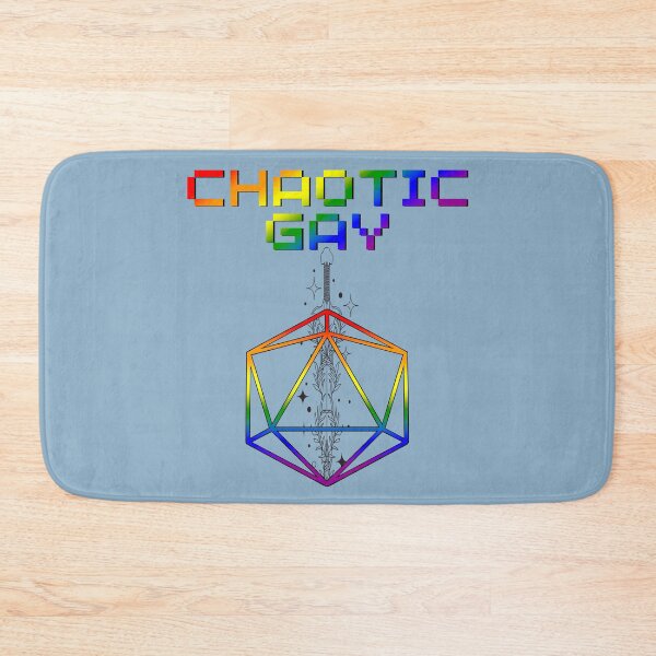 Item preview, Chaotic Gay Rainbow Pride Flag Colors, Rainbow D20, Rainbow D&D  designed and sold by Travelslightly.