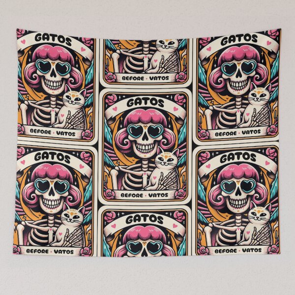 Item preview, Gatos Before Vatos, Unless The Vato Has Gato designed and sold by SOUDESIGN-vibe.