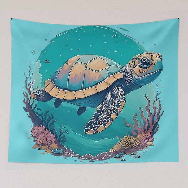 Item preview, Sea Turtle Artwork designed and sold by Casanova7000.