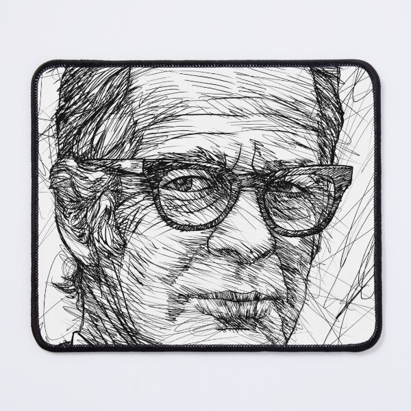 Artikelvorschau, B. F. SKINNER Tuscheporträt. 4 entworfen und verkauft von lautir.
