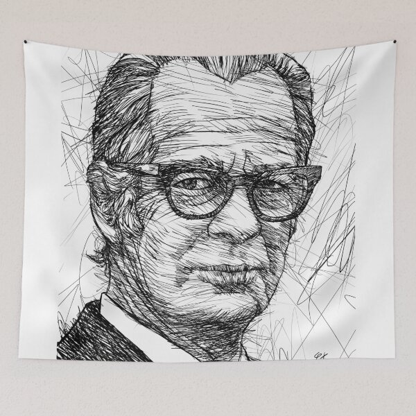 Item preview, B. F. SKINNER ink portrait. 4 designed and sold by lautir.
