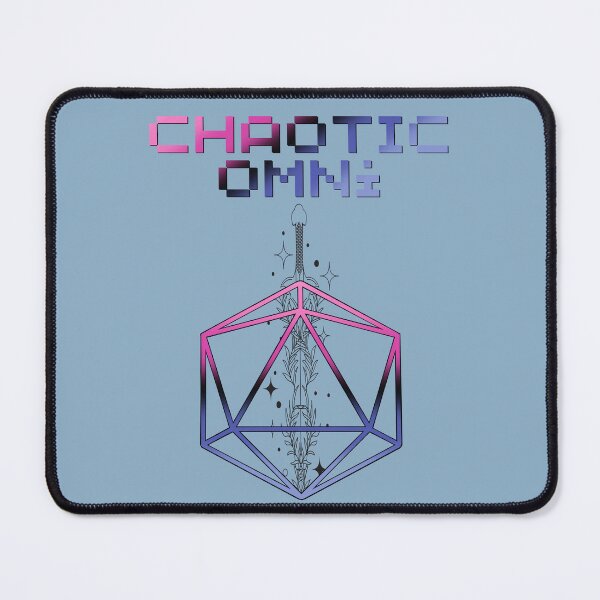 Item preview, Chaotic Omni Pride Flag Colors, Omnisexual D20, Omni D&D  designed and sold by Travelslightly.