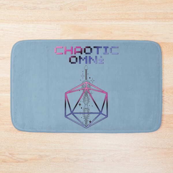 Item preview, Chaotic Omni Pride Flag Colors, Omnisexual D20, Omni D&D  designed and sold by Travelslightly.