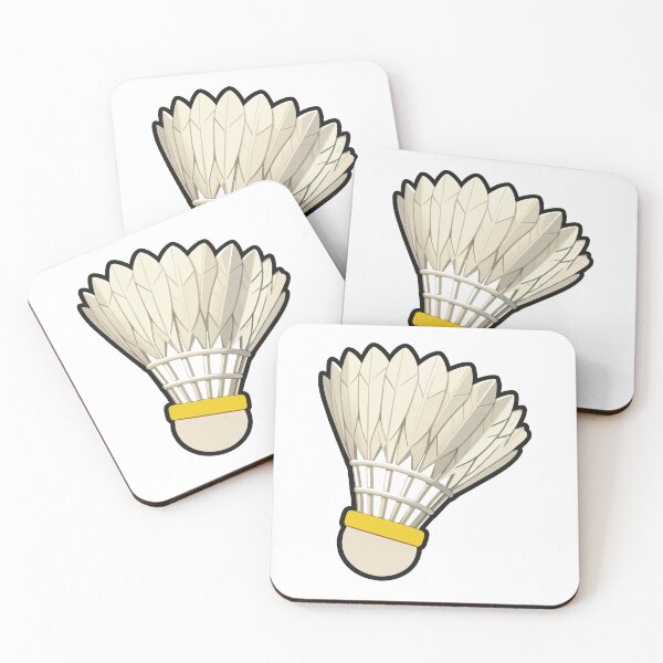 Item preview, Feather Badminton - Cartoon Style designed and sold by charlypicazo.