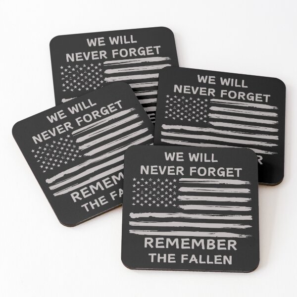 Item preview, We Will Never Forget Remember The Fallen - Memorial Day designed and sold by LEOOTY.