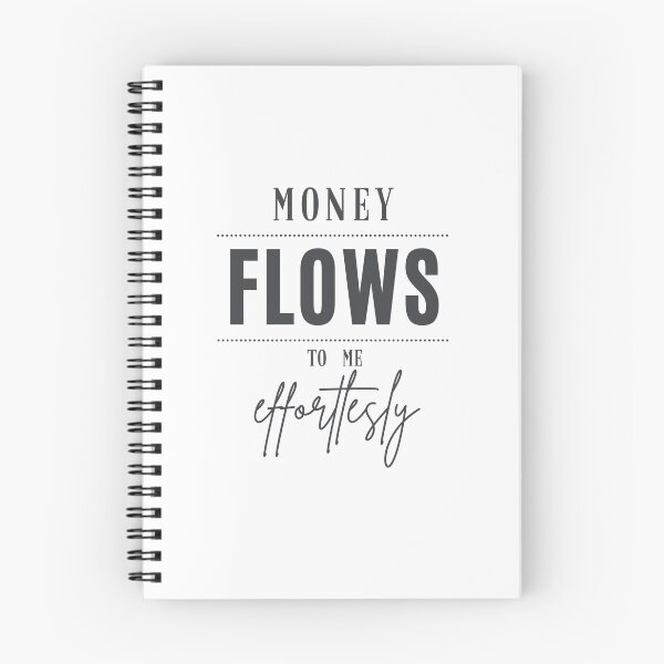 Item preview, Money flows to me effortlesly affirmations wealth universe manifest designed and sold by SoulfulT.