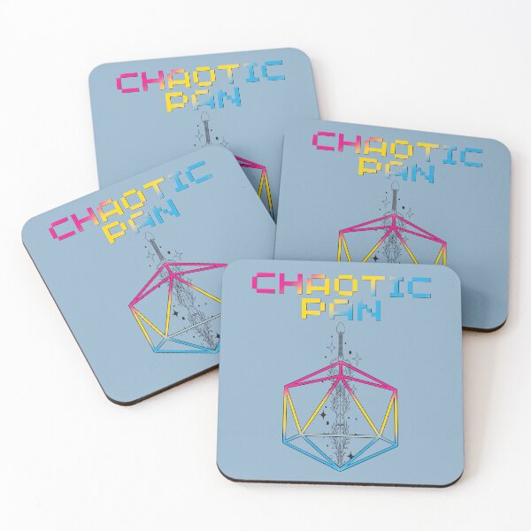 Item preview, Chaotic Pan Pride Flag Colors, Pansexual D20, Pansexual D&D  designed and sold by Travelslightly.