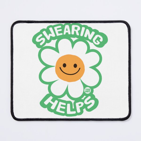 Item preview, SWEARING HELPS sticker designed and sold by TODD GOLDMAN.