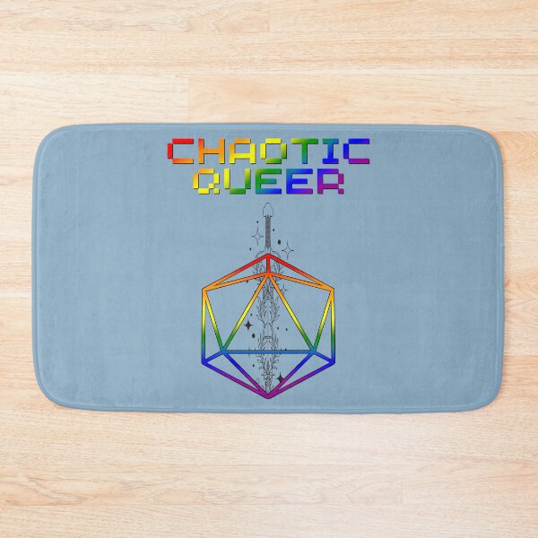 Item preview, Chaotic Queer Pride Flag Colors, Queer D20, Queer D&D  designed and sold by Travelslightly.
