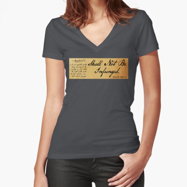 Fitted V-Neck T-Shirt