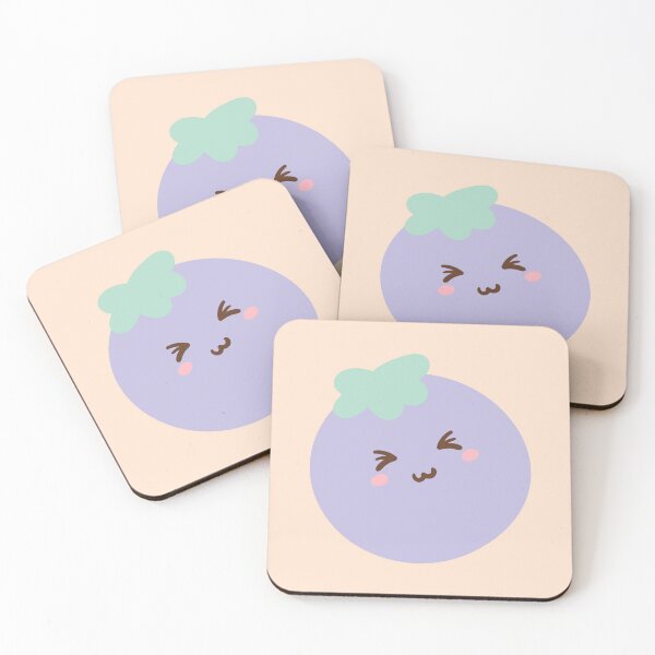 Item preview, Kawaii Aubergine / Eggplant designed and sold by istoriadesign.
