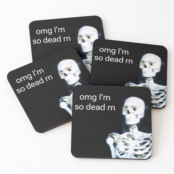 Item preview, omg im so dead rn designed and sold by BrontesWhimsyStore.