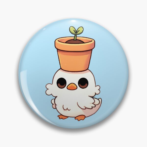 Artikelvorschau, Duckling with Plant Hat entworfen und verkauft von UmbrellaStudio1.