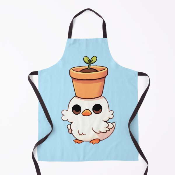 Item preview, Duckling with Plant Hat designed and sold by UmbrellaStudio1.