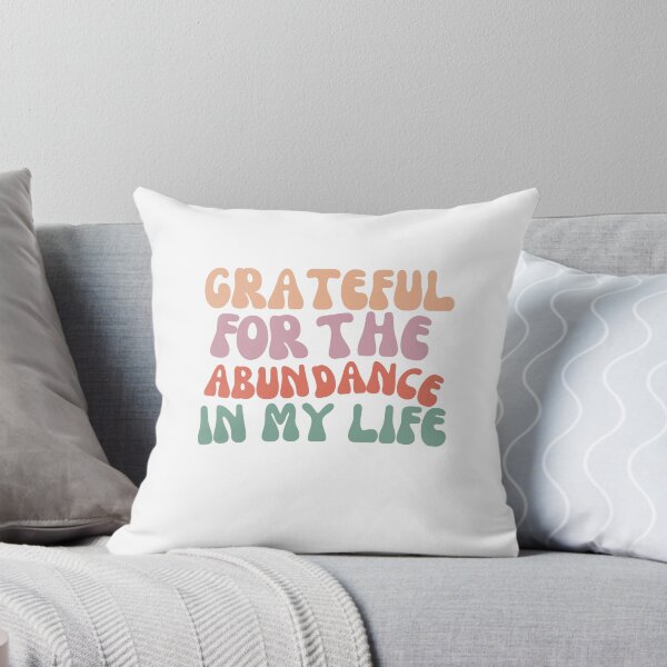 Item preview, Grateful for the abundance in my life affirmations wealth universe manifest designed and sold by SoulfulT.