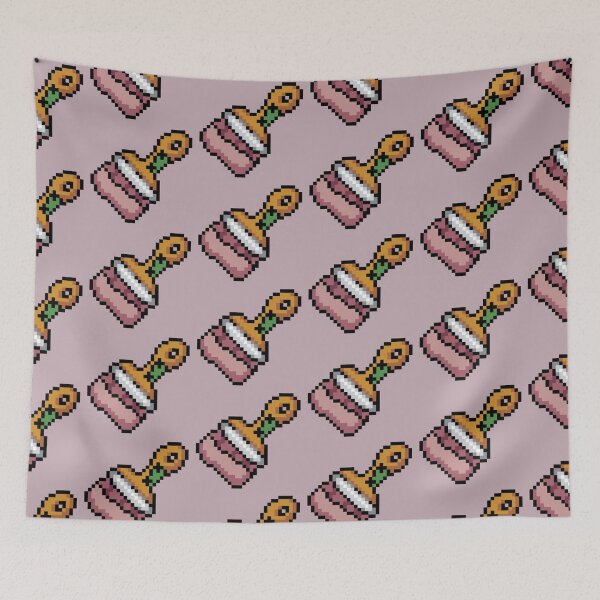 Item preview, Neopets Plushie Paint Brush pixel designed and sold by Katuend.