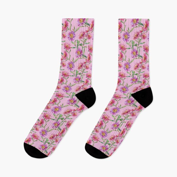 Item preview, Aster Birthday Flower of September Watercolor designed and sold by Atomura.