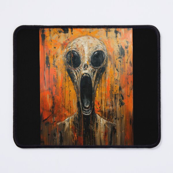 Item preview, Scary Alien Portrait designed and sold by AImazeD.