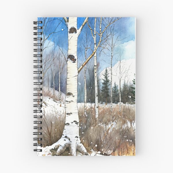 Item preview, Holiday Birch designed and sold by BeQuirky.