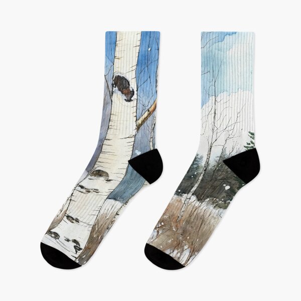 Item preview, Holiday Birch designed and sold by BeQuirky.