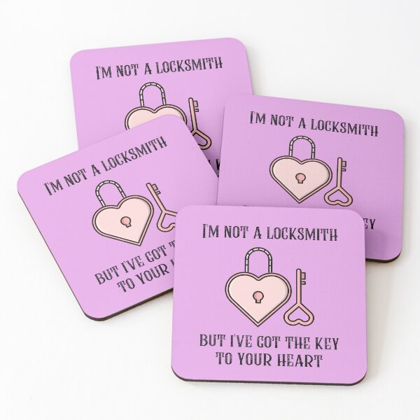 Item preview, I'm Not A Locksmith, But I've Got The Key To Your Heart designed and sold by Harmonick-Tees.