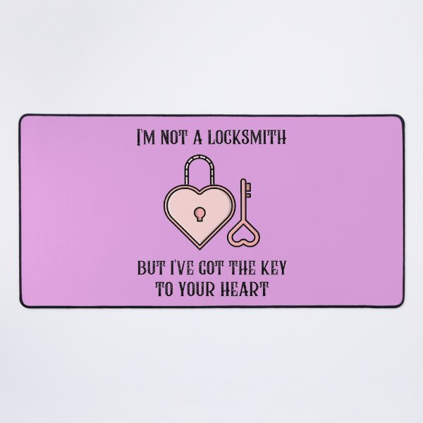 Item preview, I'm Not A Locksmith, But I've Got The Key To Your Heart designed and sold by Harmonick-Tees.