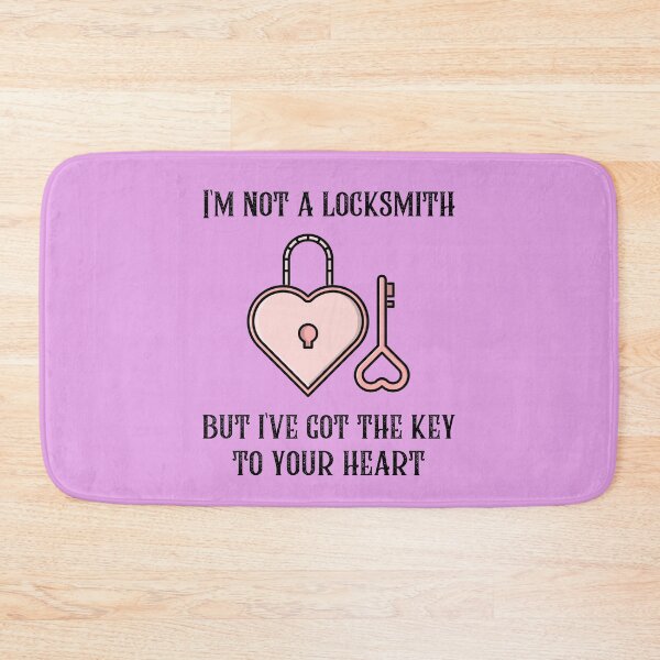 Item preview, I'm Not A Locksmith, But I've Got The Key To Your Heart designed and sold by Harmonick-Tees.
