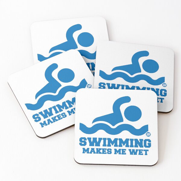 Item preview, SWIMMING MAKES ME WET designed and sold by TODD GOLDMAN.