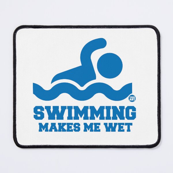 Item preview, SWIMMING MAKES ME WET designed and sold by TODD GOLDMAN.