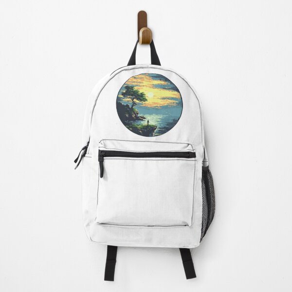 Item preview, Pixelated Dawn: Serene Seaside Reflections designed and sold by StellaMagica.