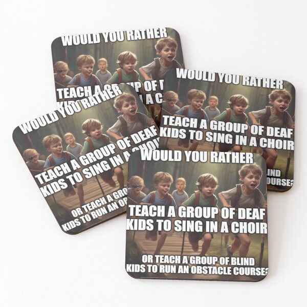 Item preview, WYR deaf or blind? designed and sold by JoshandPaulie.
