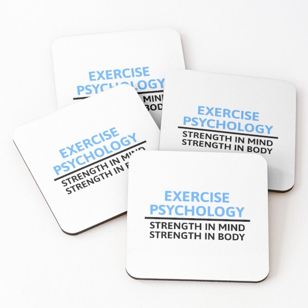 Item preview, Exercise Psychology. Strength In Mind, Strength In Body designed and sold by PMCreative.