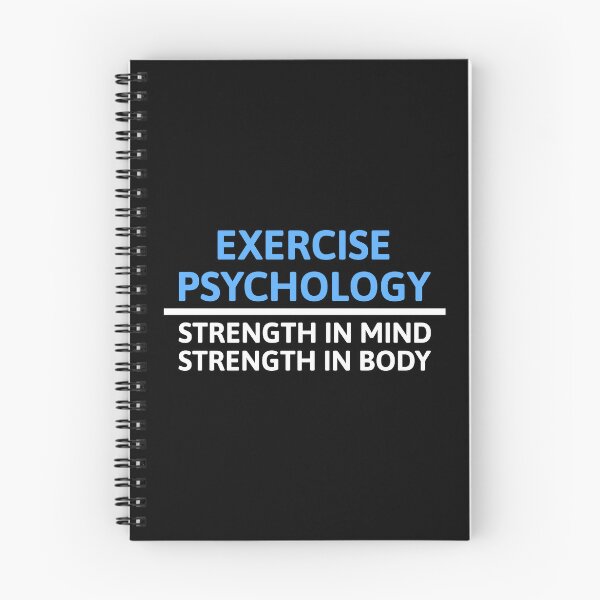 Item preview, Exercise Psychology. Strength In Mind, Strength In Body Black And White designed and sold by PMCreative.