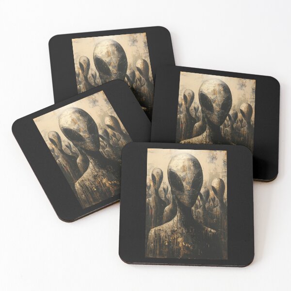 Item preview,  Scary Alien Portrait designed and sold by AImazeD.